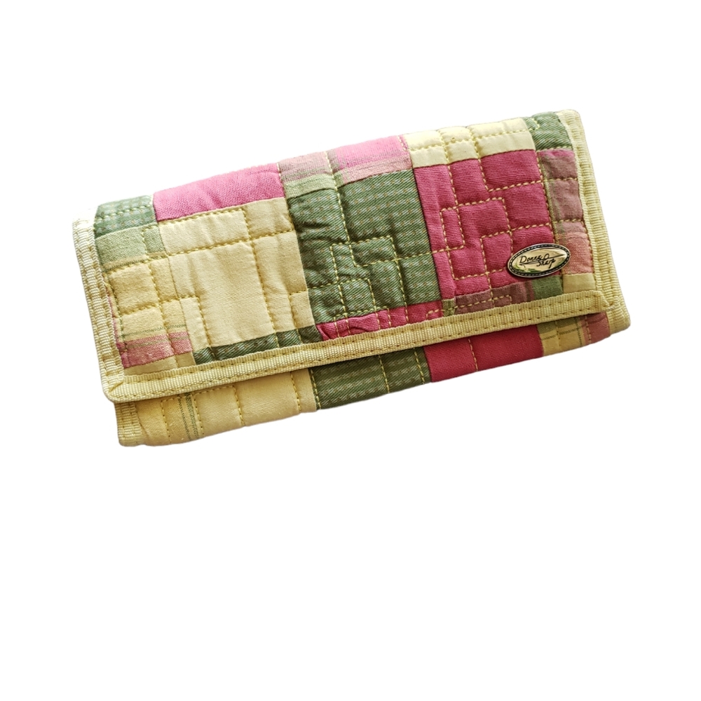 Donna Sharp Wallet Quilted Credit Card Checkbook